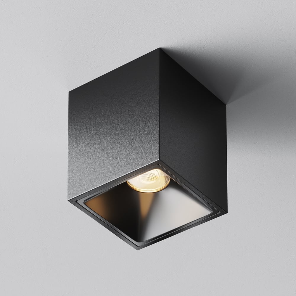 Изображение товара Потолочный светильник MAYTONI Alfa LED Черный C064CL-5W3K-SQ-B