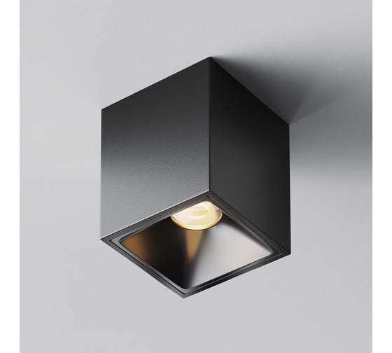 Изображение товара Потолочный светильник MAYTONI Alfa LED Черный C064CL-5W3K-SQ-B