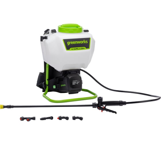 Изображение товара Опрыскиватель аккумуляторный GreenWorks G24BPSII, 24V, c 1хАКБ 2Ач и ЗУ 5300307UA