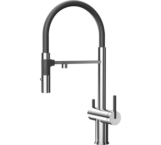 Изображение товара Смеситель для кухни Paulmark Gravity, хром, Starke- Gr213888-CR