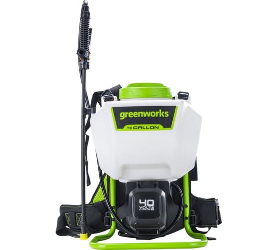 Изображение товара Опрыскиватель аккумуляторный GreenWorks G40BPS, 40V, c 1хАКБ 2 Ач и ЗУ 5300007UA