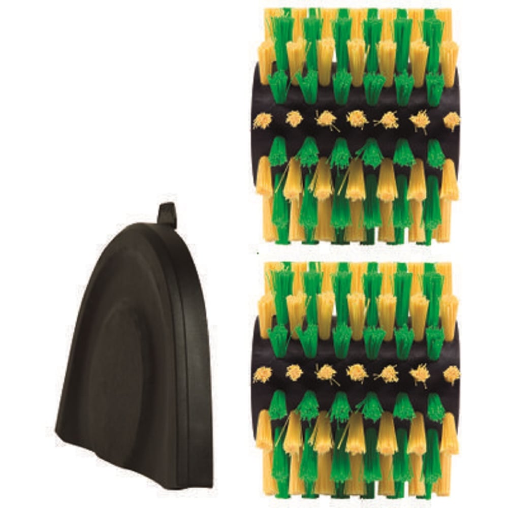 Изображение товара Щетка мягкая для Picobella Einhell для дерева и газона 115x195 мм 1 пара