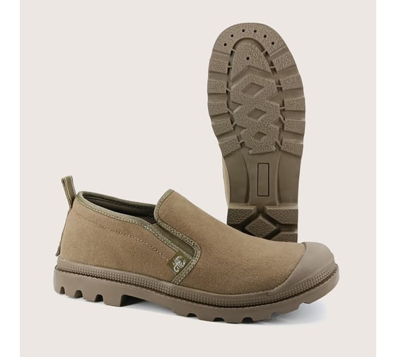 Изображение товара Полуботинки рабочие Скорпион Слипон, хаки, 2701, размер 47 2701.47