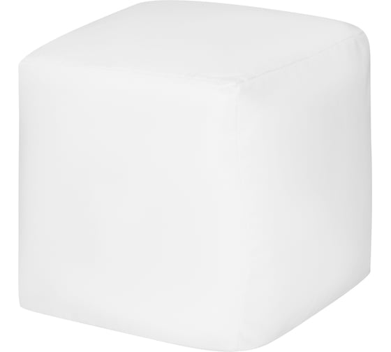 Изображение товара Пуфик DreamBag куб белый оксфорд 3900101