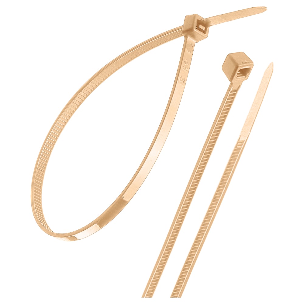 Изображение товара Нейлоновый хомут TDM ELECTRIC серия ЭКО 2.5х100 мм, сосна, 25 штук SQ0515-0370