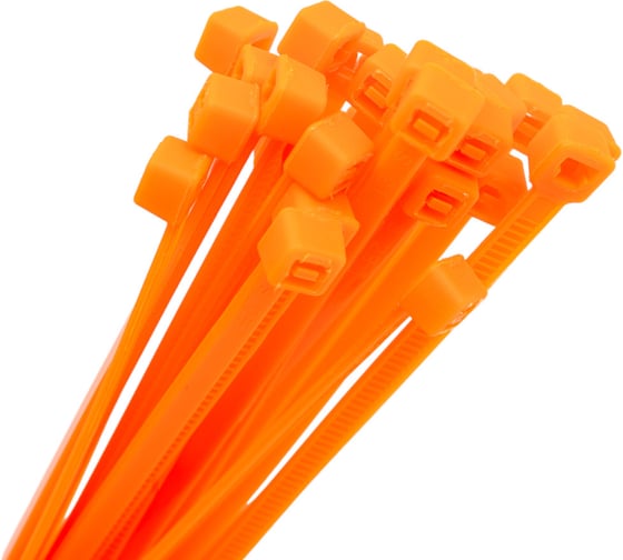 Изображение товара Нейлоновый хомут TDM ELECTRIC 3.6х200 мм, оранжевый, 25 штук SQ0515-0367