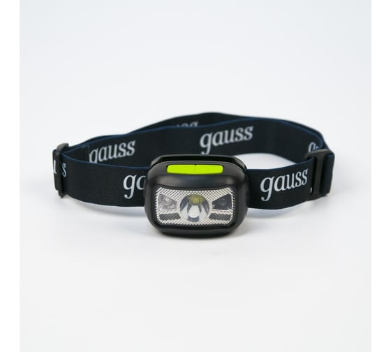 Изображение товара Налобный аккумуляторный фонарь Gauss 3W 220lm Li-ion 1200mAh LED GF402