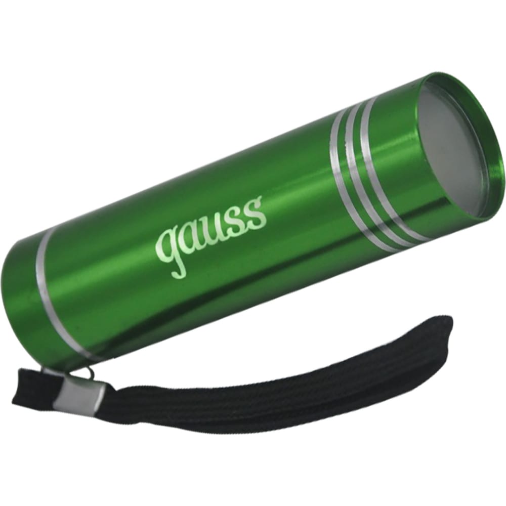 Ручной фонарь Gauss, цвет зеленый GF107 GFL107 - фото 1