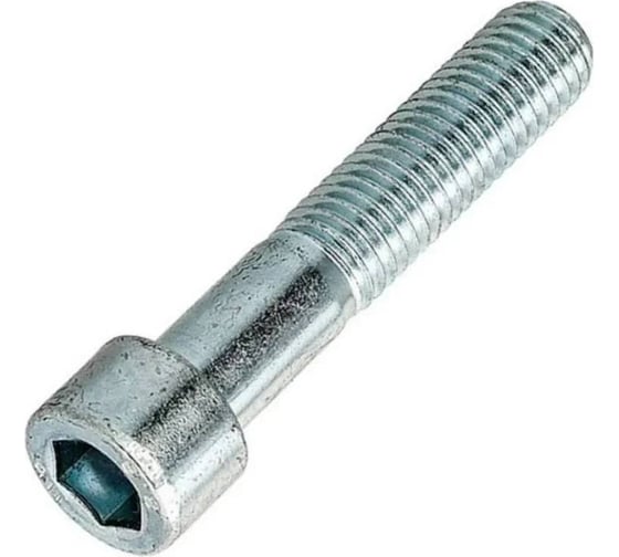 Изображение товара Винт ЦКИ DIN912 М6x18 8.8 Ц HEX 5.0 аналог ГОСТ 11738-84 10 шт 498539007