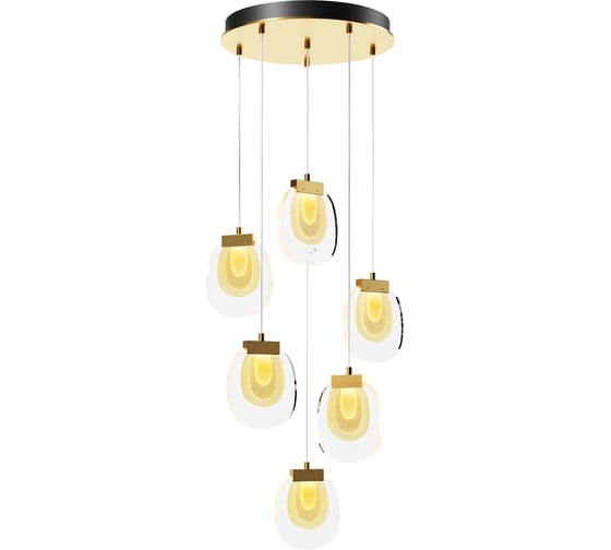 Изображение товара Подвесной светильник MAYTONI Biology латунь MOD367PL-L18BBSK