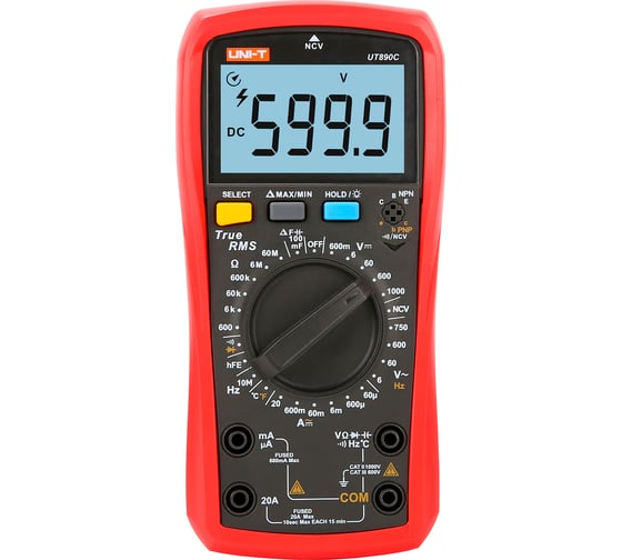Изображение товара Мультиметр универсальный UNI-T UT890C 13-0070