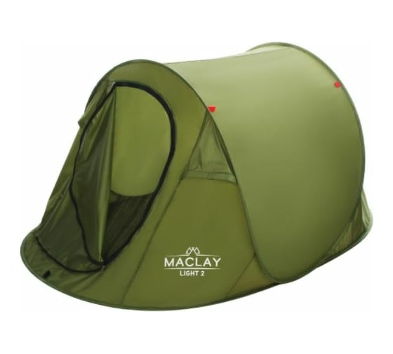Изображение товара Туристическая палатка Maclay LIGHT 2, размер 215х120х95 см 5378897