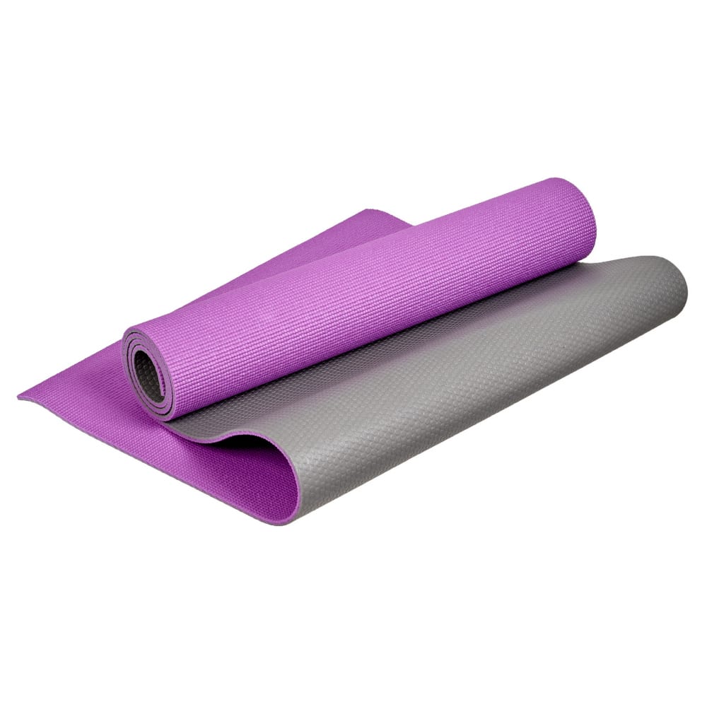 Двухслойный коврик для йоги и фитнеса BRADEX коврик хлопок inspire basic purple 50х80 см фиолетовый