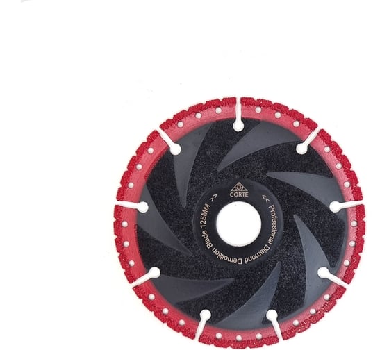 Изображение товара Диск алмазный CORTE для УШМ 22,2 мм 125х2х4 мм. BEST UNIVERSAL BUD125