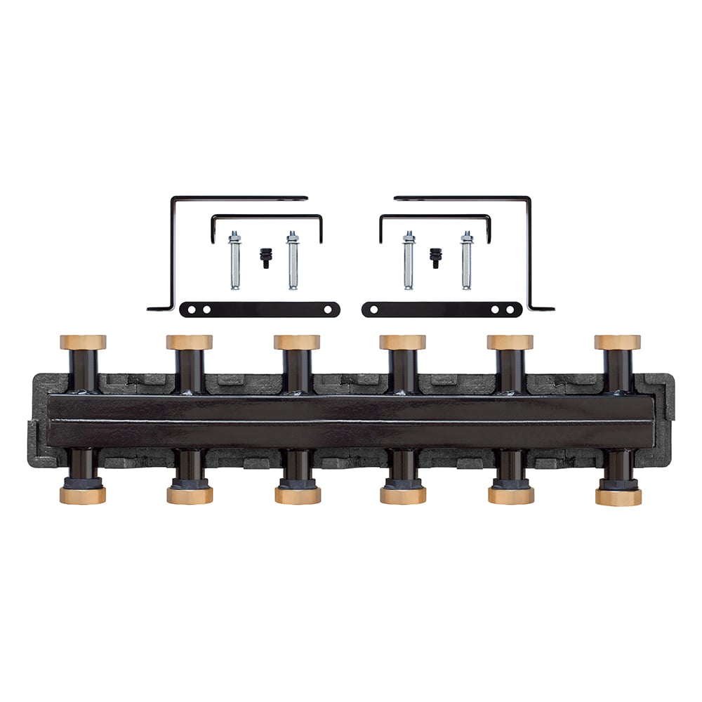 Изображение товара Коллектор распределительный в теплоизоляции PROFACTOR 1 1/2x6 вых PF PU 1057.6
