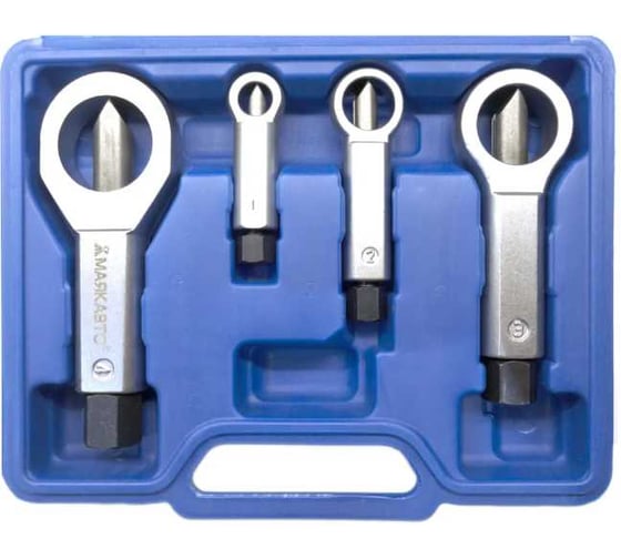 Изображение товара Набор гайкорубов МаякАвто 9-27мм,4 предмета 1042вт