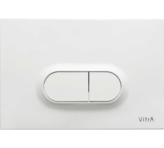 Изображение товара Клавиша смыва для инсталляции VitrA Loop O, белая 740-0500