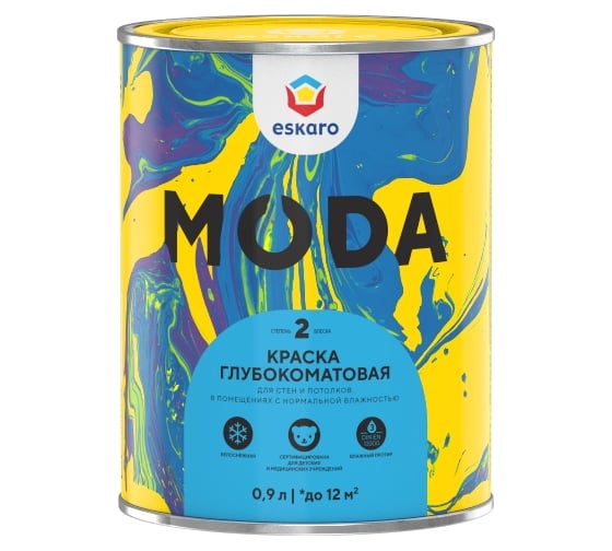 Изображение товара Краска Eskaro MODA 2 0.9 л K0201