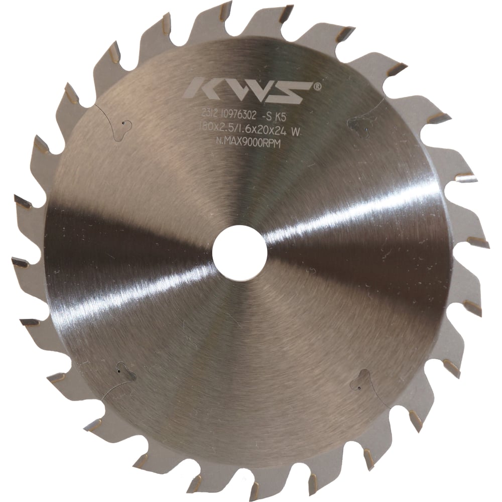 Изображение товара Диск пильный KWS 180х20х2.5/1.6х24T WX TFKU00039