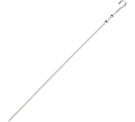 Изображение товара Шампур Ecos 610х10х1.5 мм, плоский, с витком, 1 шт. 103343