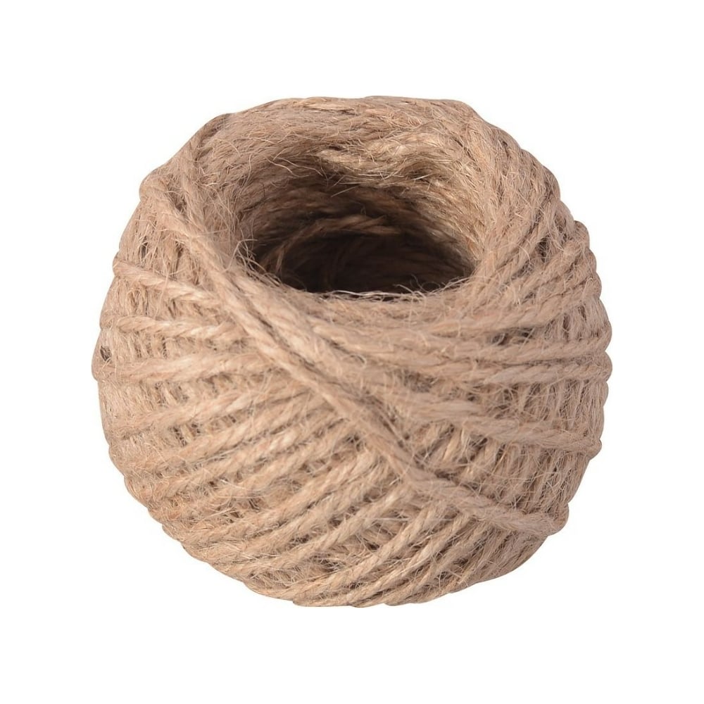 Изображение товара Веревка-шпагат МУЛЬТИДОМ Акробат 35м джут коричневый