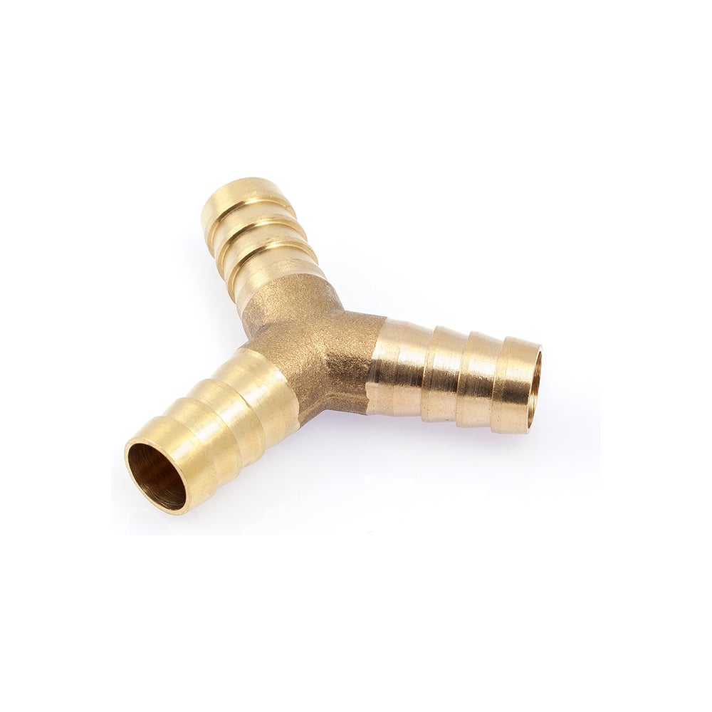 Изображение товара Штуцер соединительный Y-образный латунный 11 мм 949013