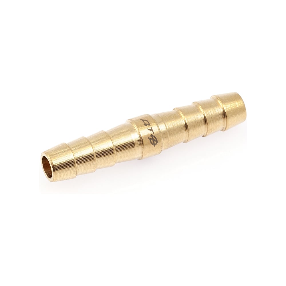 Изображение товара Латунный соединительный штуцер елочка 7 мм Дело Техники 949001