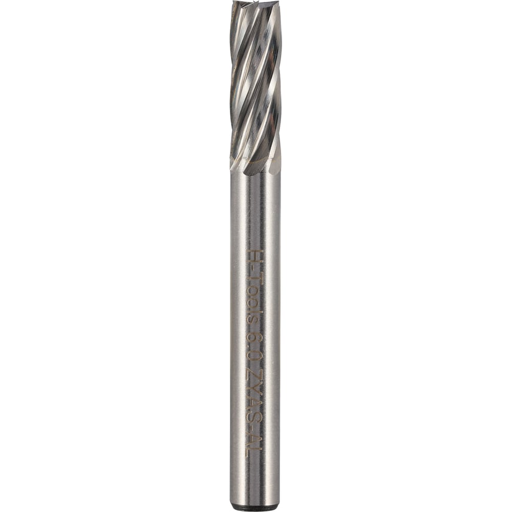 Изображение товара Бор-фреза твердосплавная H-Tools форма B(ZYAS), 6,0x16x61, S=6мм, HM ALU 116015AHT Изображение товара Бор-фреза твердосплавная H-Tools форма B(ZYAS), 6,0x16x61, S=6мм, HM ALU 116015AHT