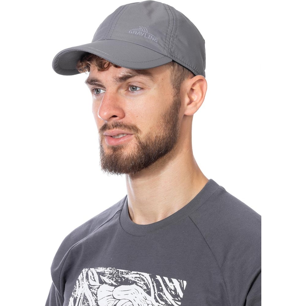 Изображение товара Бейсболка Grayling Скат серый для рыбалки и активного отдыха