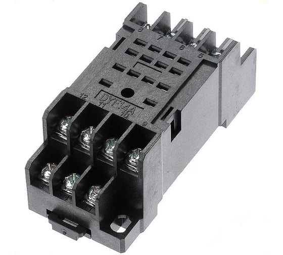 Изображение товара Розетка промежуточного реле ANDELI серии MY4 PYF14A на 4 перекл. контакта артикул ADL09-235