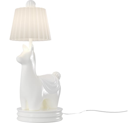 Изображение товара Настольный светильник MAYTONI Senor Alpaca белый MOD377TL-L5W3K