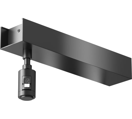 Изображение товара Основание потолочное MAYTONI Short для блока питания с вводом питания, черный FLARITY TRA156C-BB1-B