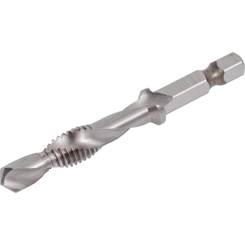 Изображение товара Метчик комбинированный для шуруповерта H-Tools М8 шаг 1.25 мм из стали HSS-E