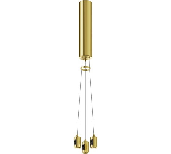 Изображение товара Подвесной набор с основанием под блок питания для круглого шинопровода MAYTONI латунь FLARITY TRA154SW-BB-R-BS