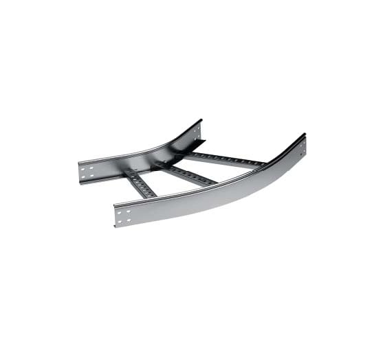 Изображение товара Угол горизонтальный DKC 45 градусов, 80x200 R 300, в комплекте с крепежными элементами и соединительными пластинами, 1 упаковка LC0832K