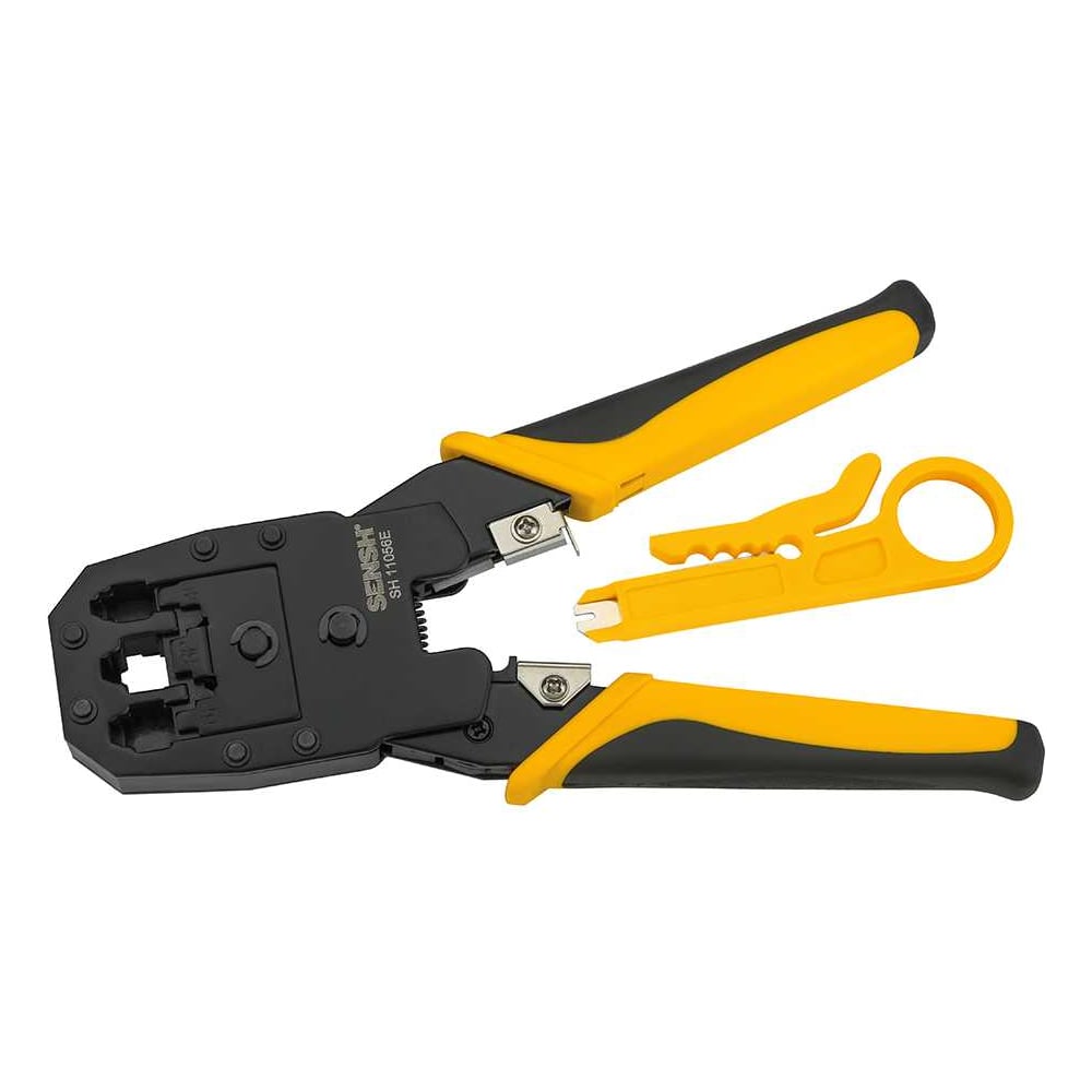 Изображение товара Плоскогубцы для обжима с храповиком SENSH 200 мм профессиональные