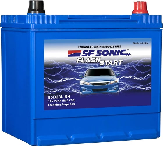 Изображение товара Аккумулятор SF Sonic 6СТ-70.0 (85D23L) FS-85D23L-BH