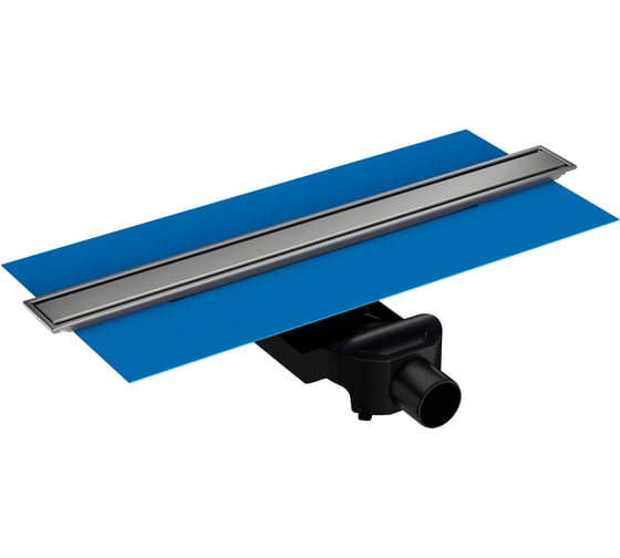 Изображение товара Душевой трап VitrA Eco-Flow 80см, DK100, H60, матовый хром, горизонтальный 59980482000