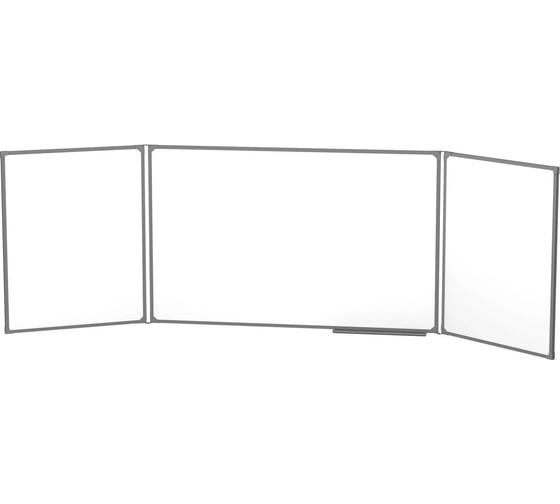Изображение товара Магнитно-маркерная доска BoardSYS 3-элементная, в премиум профиле 40ТЭ300Ф