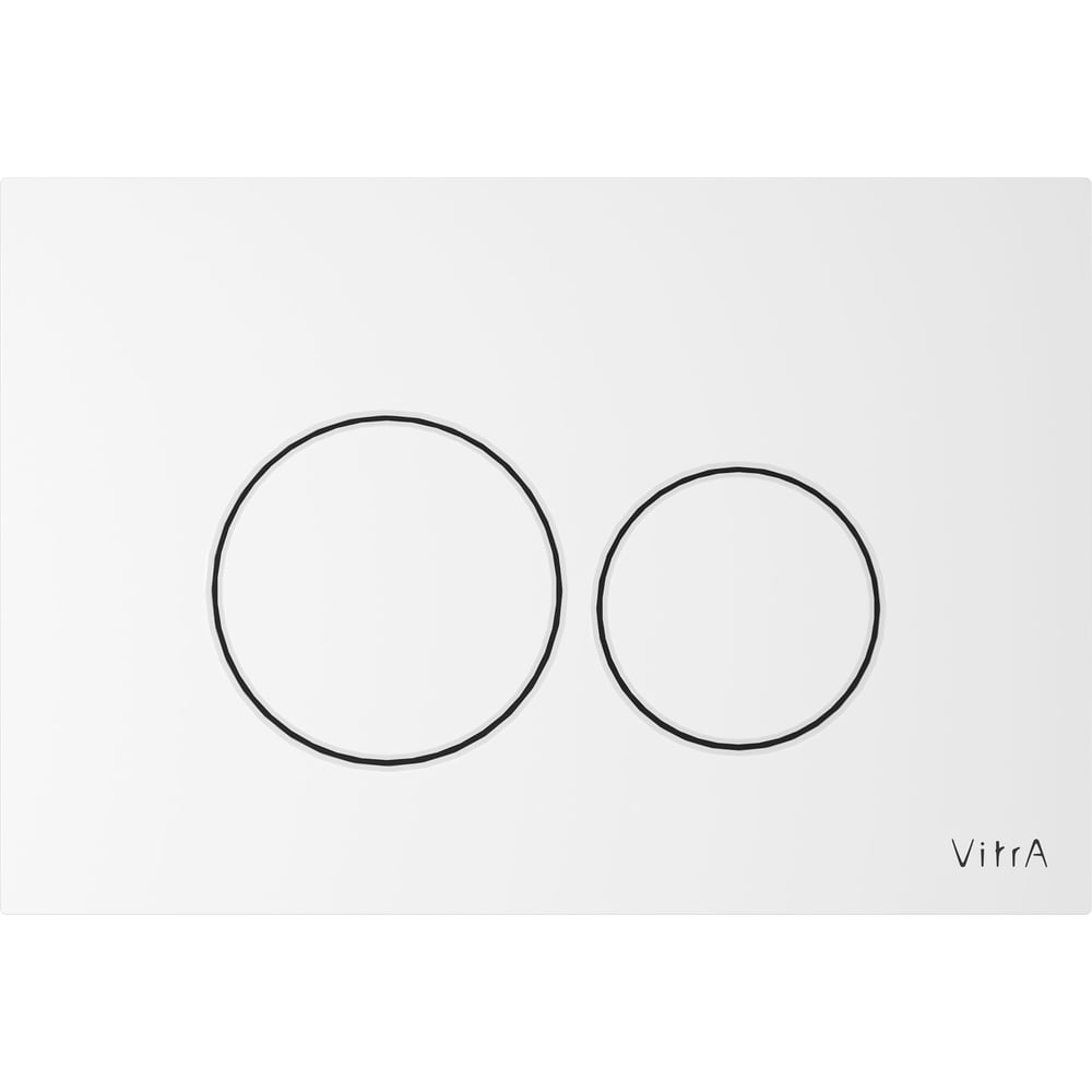 Изображение товара Панель смыва VitrA Origin белый для инсталляций двухрежимная