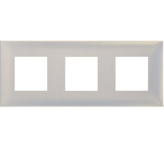 Изображение товара Рамка DKC Avanti белый жемчуг, 3 поста, 6 мод. 4420906