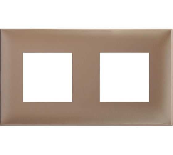 Изображение товара Рамка DKC Avanti кремовый жемчуг, 2 поста, 4 мод. 4425904