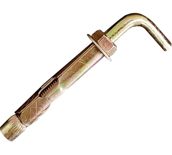 Изображение товара Анкерный болт с Г-образным крюком 23 БОЛТА 12x130 мм, 5 шт. AEF001213061807