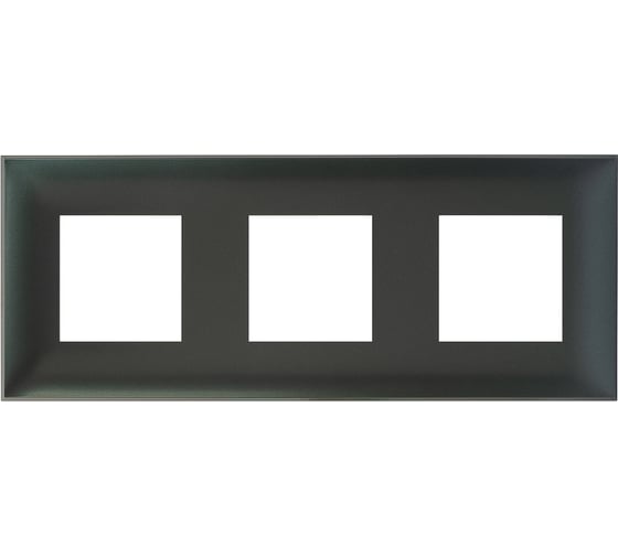 Изображение товара Рамка DKC Avanti сине-зеленый жемчуг, 3 поста, 6 мод. 4434906