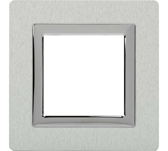 Изображение товара Рамка из алюминия DKC Avanti серая, 1 пост, 2 мод. 4404832