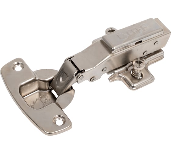 Изображение товара Петля MF Prima Top 2D, 52 мм, Clip-on, накладная с доводчиком, мягкий ход, никель, евровинт, H=2 18261v