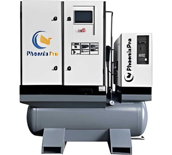 Изображение товара Винтовой компрессор PhoenixPro (22kw,10bar,VSD ,IP23 Motor, 4in1, 400L ресивер, 3 фильтра) LP22PM-D 10RAT