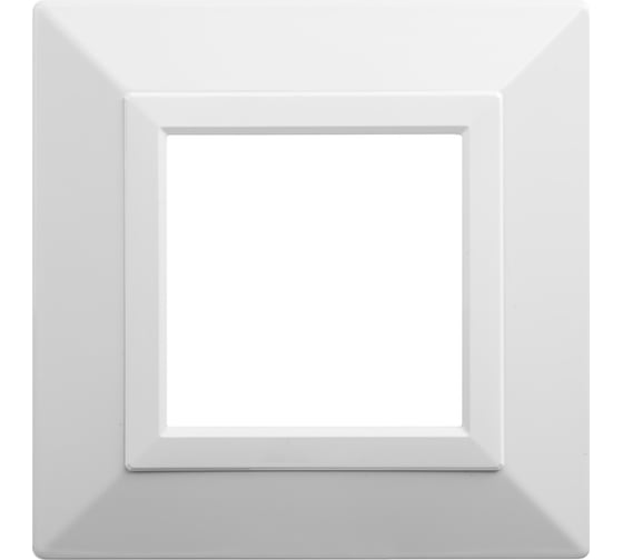 Изображение товара Рамка из металла DKC Avanti белая, 1 пост, 2 мод. 4400852