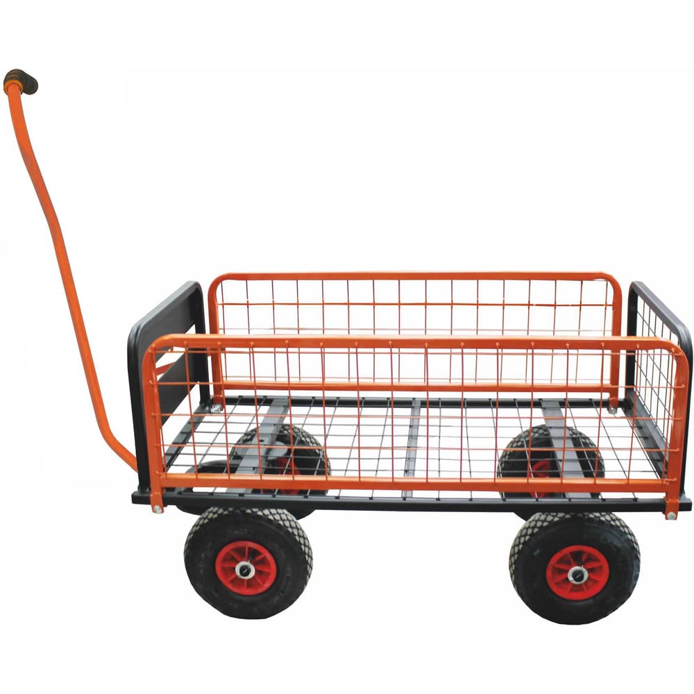 Изображение товара Ручная четырехколесная тележка-трансформер On с бортами 60-00-001