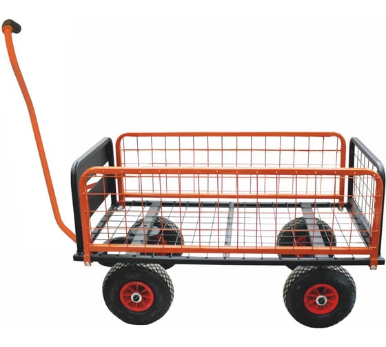 Изображение товара Ручная четырехколесная тележка-трансформер On с бортами 60-00-001